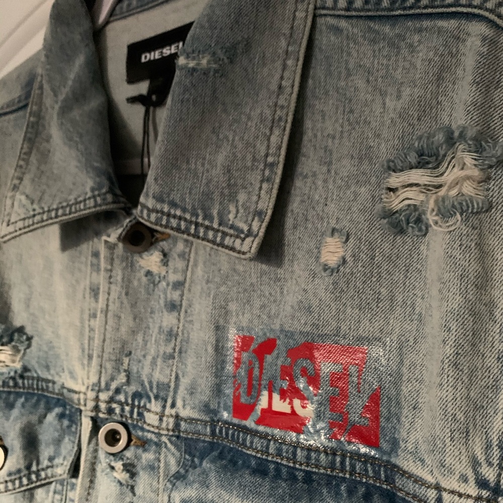 DIESEL DENIM JACKET/NHILL JACKET XL